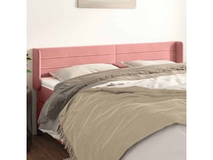 Tete de lit A poser largeur 203 cm rose