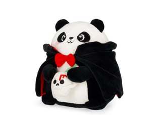 Peluche halloween panda vampire - super soft