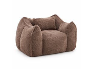 Fauteuil convertible MIVRAY Tissu taupe