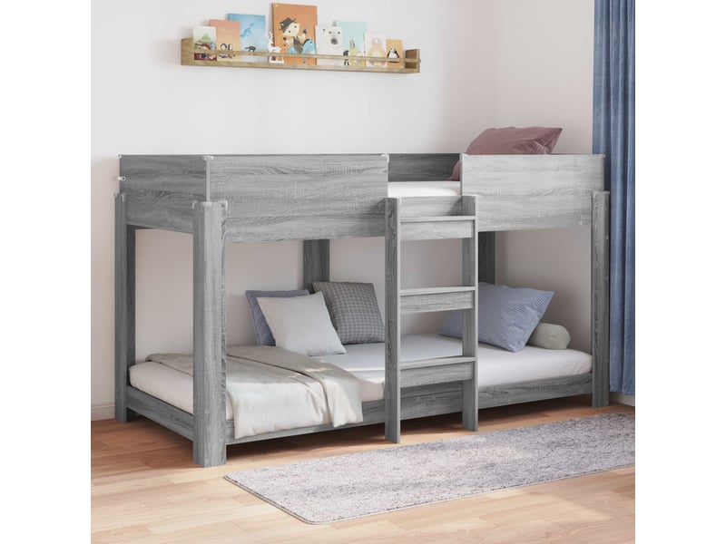  Lit superposé pour enfants - lit jeune gris sonoma 100 x 200 cm  - Conforama B