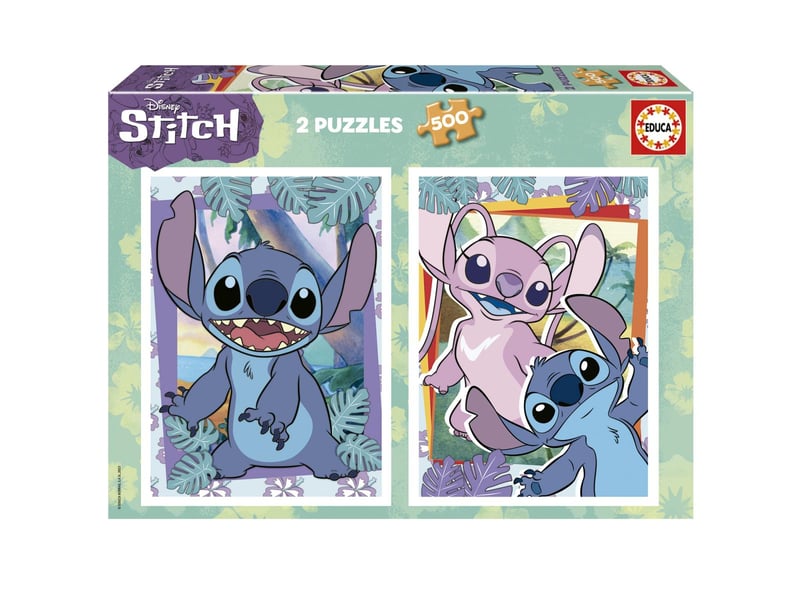  2 x 500 pieces puzzle stitch 19732 - Conforama A
