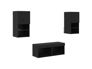 Meuble tv coloris noir  <strong></strong>  <strong></strong>