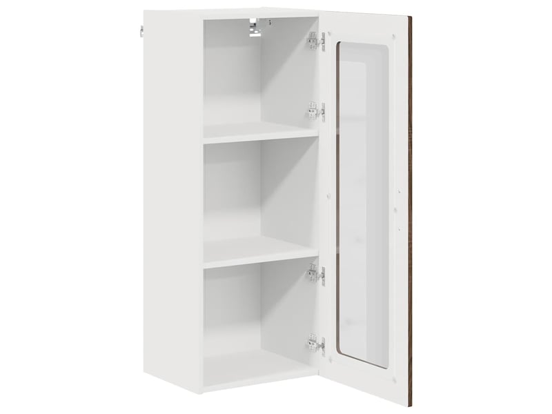  Meuble mural de cuisine | armoire de cuisine chêne brun 40x31x100cm shl2515  - Conforama E