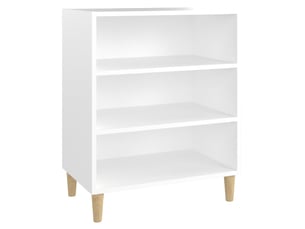 Buffet - bahut - meuble de rangement blanc 57x35x70 cm bois d’ingénierie