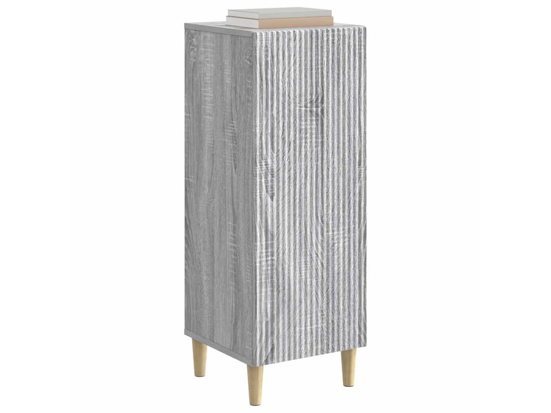  Buffet - bahut - meuble de rangement sonoma gris 33 x 34,5 x 90 cm bois d'ingénierie  - Conforama C