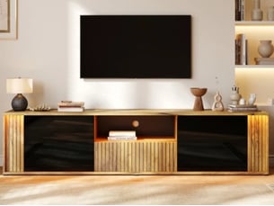 Meuble tv coloris bicolore 180 cm SEYAKANY  