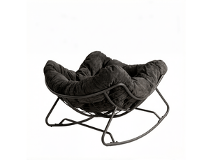 Pouf / repose pied <strong>MIVRAY </strong> <strong></strong> noir