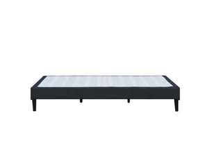 Sommier tapissier 70x190 cm KING OF DREAMS SOMMIER OPALE NOIR épaisseur 20 cm 13 latte(s)