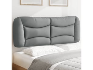 Tete de lit A poser largeur 137 cm <strong></strong> <strong></strong> argenté