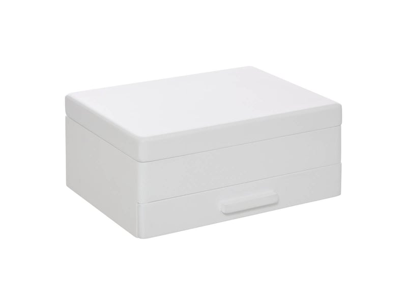  Boite bijou blanc l21  - Conforama A