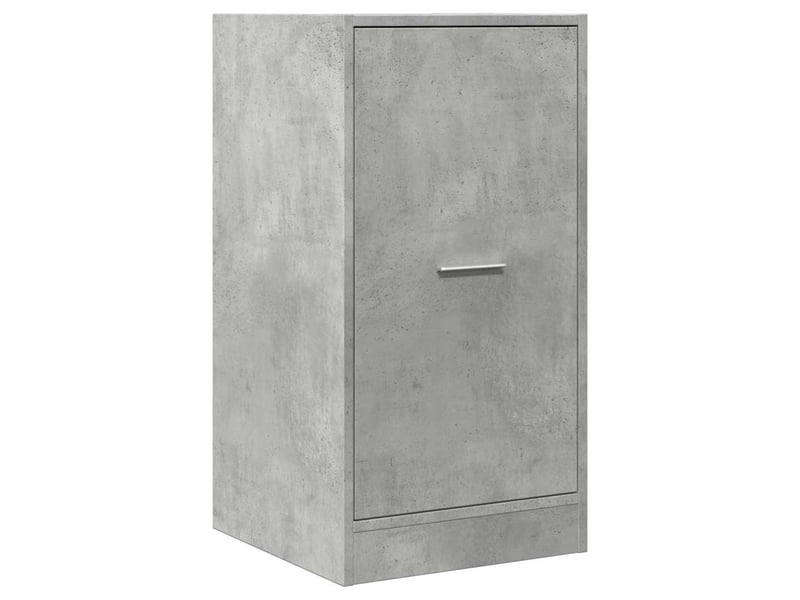  Meuble de rangement, armoire d'apothicaire gris béton 40x41x77,5cm bois d'ingénierie  - Conforama D