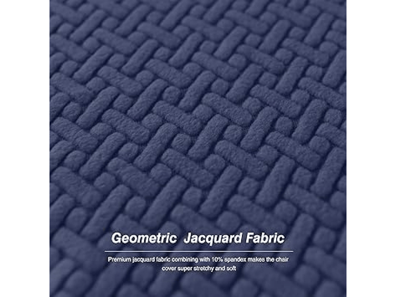  Housses de chaises bleu marine, housses de chaises de salle à manger douces et extensibles, très faciles à nettoyer, motif floral, adaptées à la déco XLH-ZLS-009250ZLS - Conforama C
