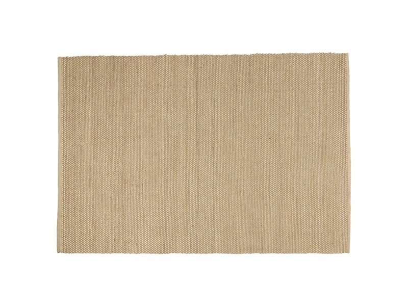  Quentin - tapis rectangulaire 300x400cm en jute et coton couleur beige  - Conforama A