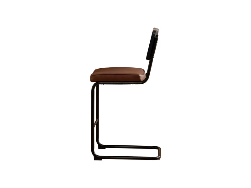  Lot de 2 tabourets de bar sans accoudoirs, pieds en métal W5171P479849 - Conforama B