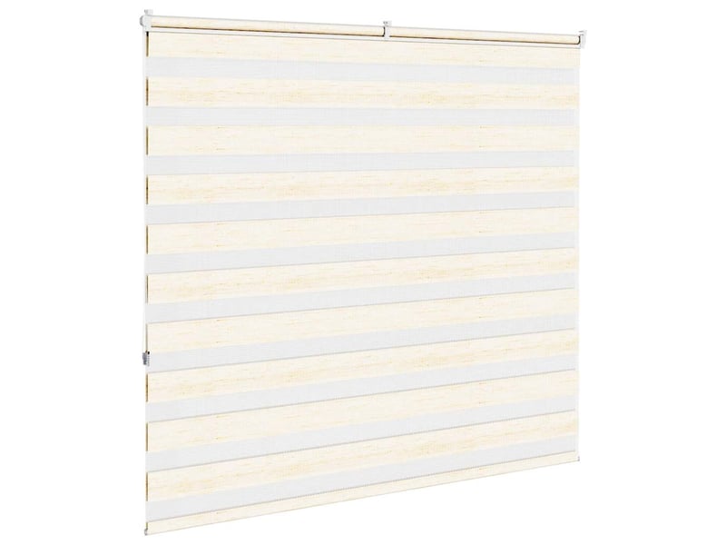  Store zèbre, store de fenêtre beige marbré largeur du tissu 160,9 cm polyester cf48288  - Conforama D