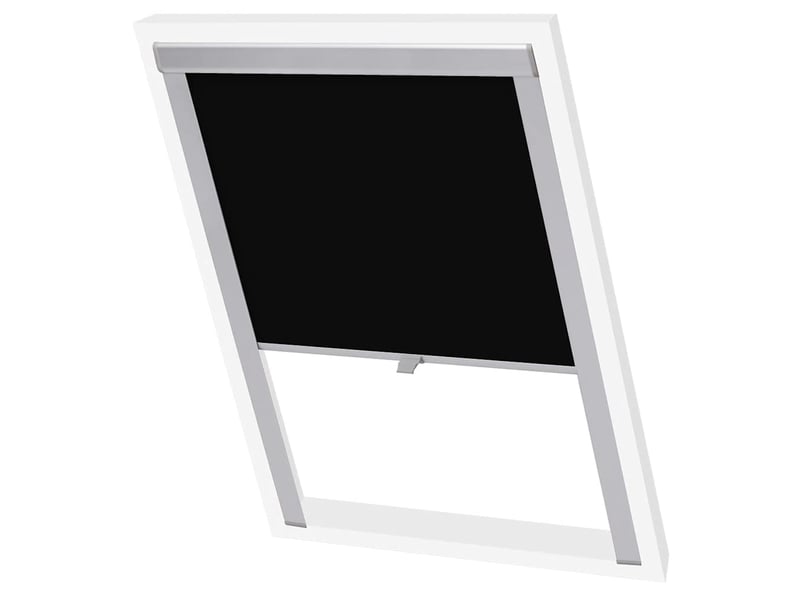 Store enrouleur occultant, store à rouleau noir s08608 ggl et ggu cf46550  - Conforama B