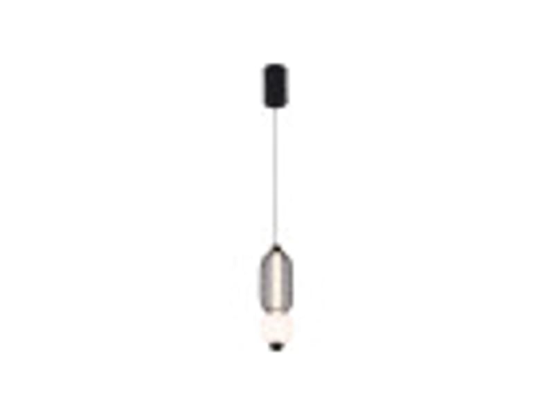  Fabrilamp mimosa, suspension, moderne, led, 9 w, 990 lm, 4000 k, noir, 60-200 x 15 x 15 cm 250690919 - Conforama B