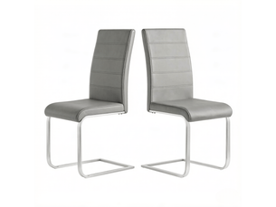 Chaise de salle à manger dossier haut chaise repas confort d'assise piètement luge usage bureau usage conférence usage détente
