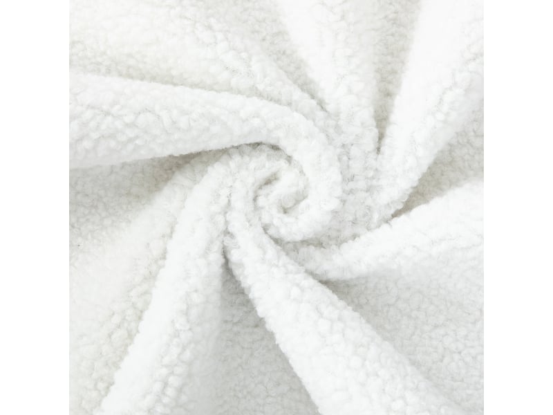 Canapé modulable chenille ivoire, canapé compressé sans montage, structure antidérapante, idéal salon - Conforama R