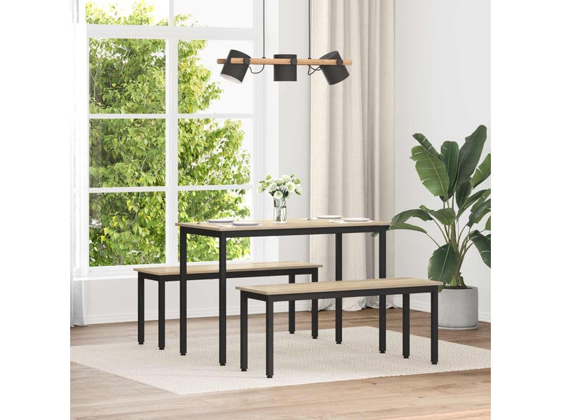  Banc d'entrée, banc d'intérieur sonoma 110x35x45 cm bois d'ingénierie  - Conforama B