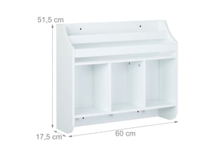 Etagère coloris blanc HELLOSHOP 26 