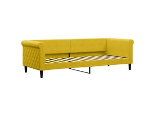 Lit simple 80x200 cm    coloris jaune
