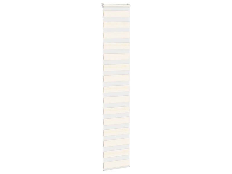 Store zèbre, store de fenêtre beige marbré largeur du tissu 35,9 cm polyester cf48290 - Conforama C