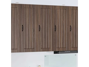 Meuble mural de cuisine, armoire de cuisine chêne brun 40x31x100cm shl891