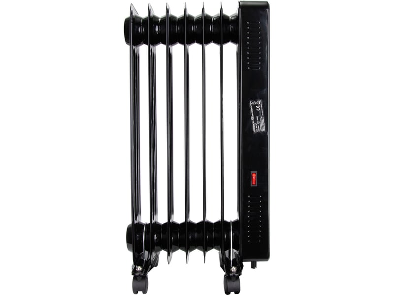 Voltman-radiateur mobile bain d'huile cosyoil 1500w - façade verre trempé - voltman - Conforama E