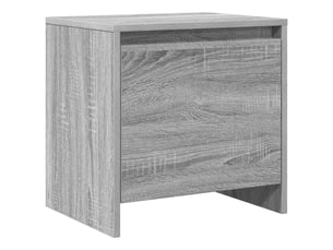 Table de chevet - cabinet de chevet - table de nuit sonoma gris 45x34x44,5 cm bois d'ingénierie