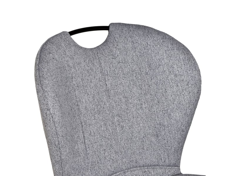  Lot de 4 chaises pivotantes de salle à manger lisa 750750L4 - Conforama C