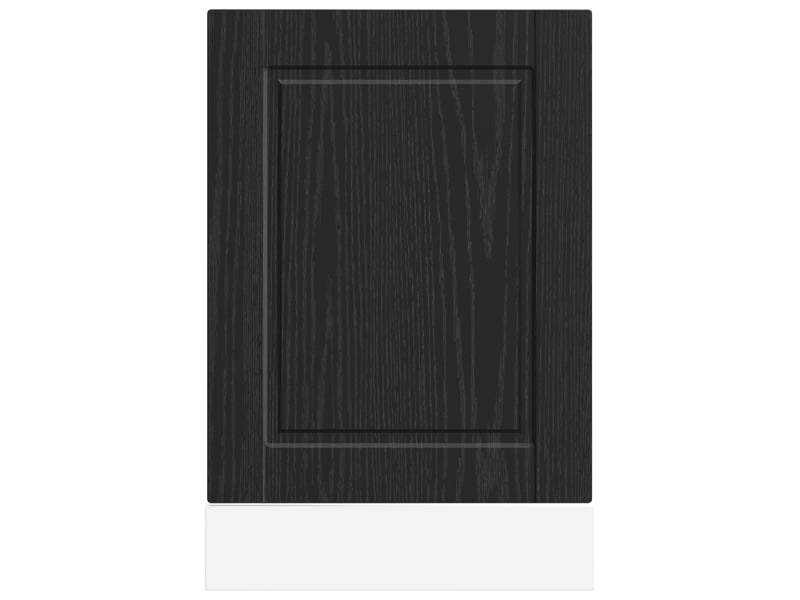  Panneau de lave-vaisselle chêne noir 45x1,5x57cm shl6661  - Conforama D