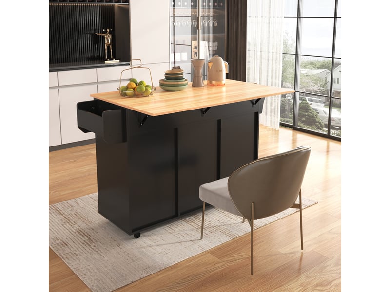  Desserte 2 portes 3 tiroirs coloris noir mdf desserte noir - Conforama E