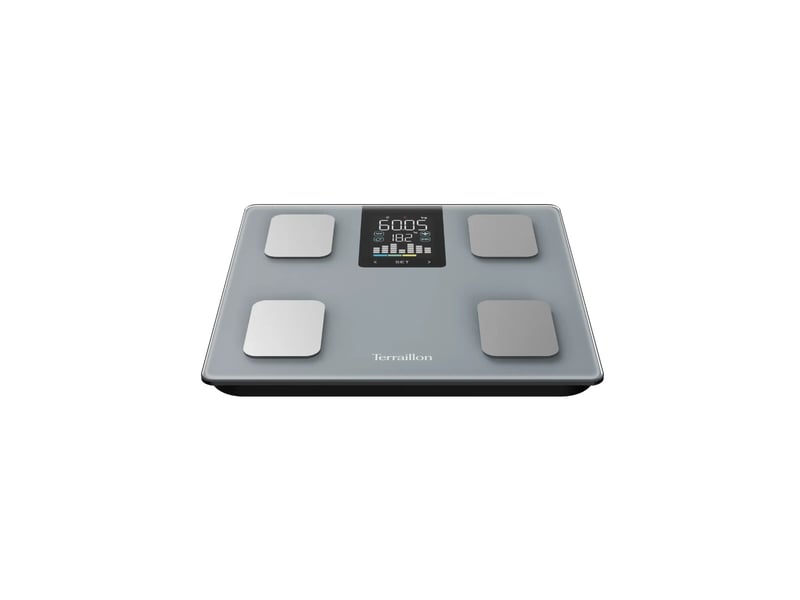  Terraillon - impédancemètre 180kg100g gris  evofit - EVOFIT - Conforama A