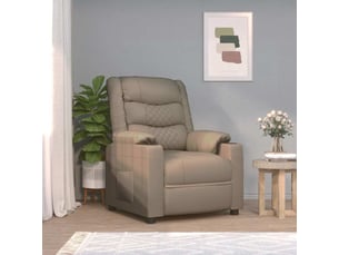 Fauteuil fixe <strong></strong> <strong></strong> Polyester marron