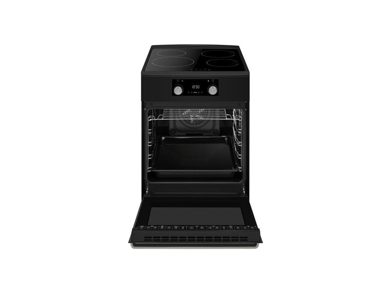  Table de cuisson induction 50 cm 4 foyers et four encastrable noir acid605n1 AMI5906006588649 - Conforama C
