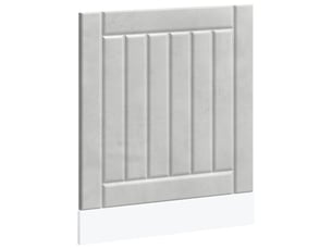 Panneau de lave-vaisselle gris béton bois d'ingénierie shl2557