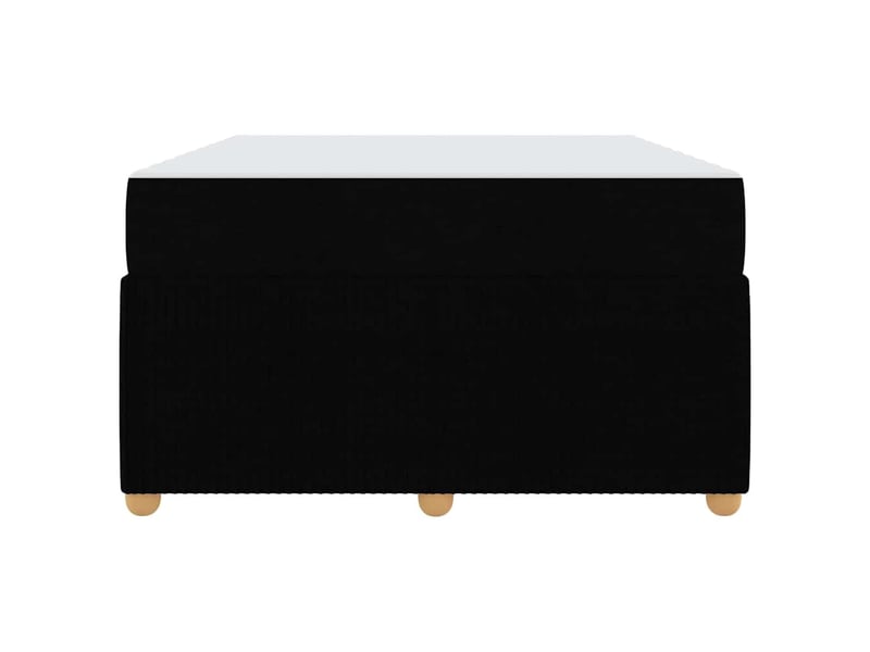 Lit double- lit adulte - cadre de lit noir 120 x 200 cm tissu - Conforama D