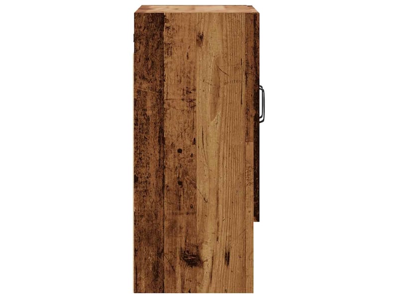  Armoire murale salon, meuble de rangement vieux bois 60x31x70 cm bois d'ingénierie shl2131  - Conforama E