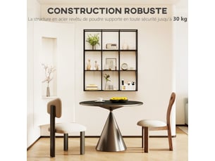 Etagère 87.5 cm coloris noir