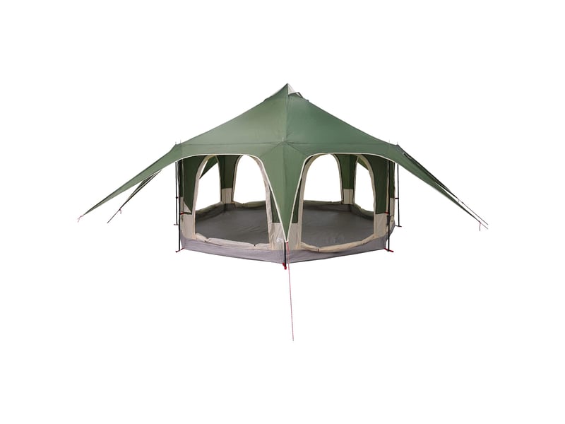  Tente de camping, tente familiale 5 personne vert  - Conforama A