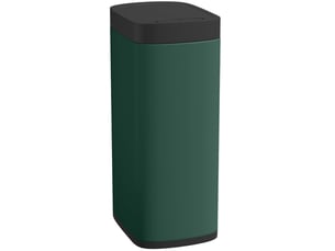 Poubelle automatique 50 l – vert foncé – ouverture sans contact par capteur infrarouge en métal anti-traces