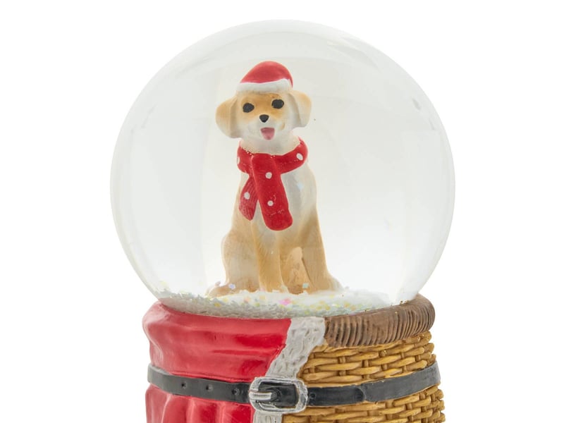  Boule neige chien 65mm  - Conforama C