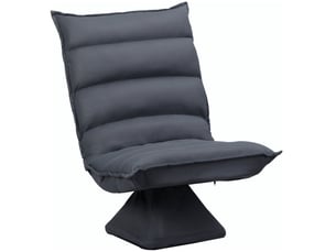 Fauteuil relax manuel  WISHDOR Microfibre gris