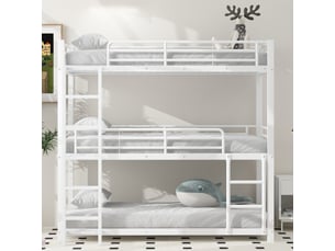 Lit superposé 90x200 cm <strong></strong> <strong>OMNIGLINT TRADING LTD</strong> coloris gris