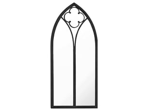Miroir rectangulaire à fixer coloris noir <strong></strong>  <strong></strong> - 70 cm x 30 cm