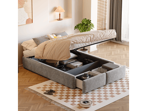 Sommier coffre 140x200 cm <strong>MODENUIT </strong> <strong></strong> 
