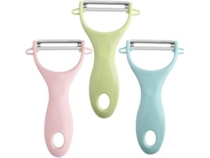 Lot de 3 éplucheur universel, econome legumes inox eplucheur, éplucheurs de cuisine pour fruits, pommes de terre