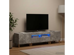 Meuble tv coloris gris 49 cm <strong></strong> <strong></strong>