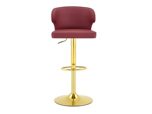 tabouret de bar assise réglable en hauteur  PANGIVO W3658P438276 - rouge
